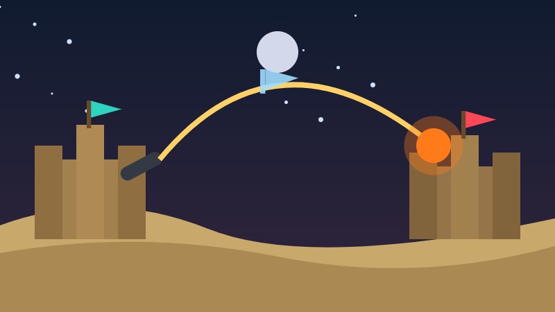 Cannon Siege gameplay screenshot