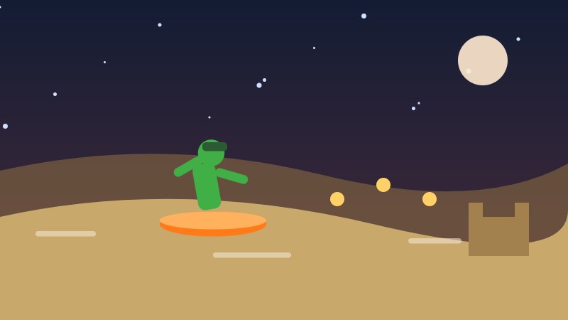 Sand Surfer gameplay screenshot